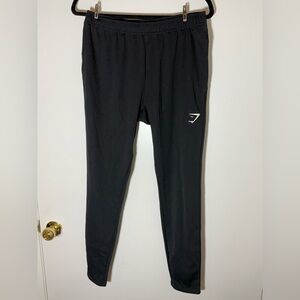 Gymshark Black Tapered Leg Joggers